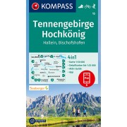 15 Kompass Wanderkarte